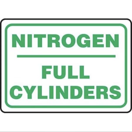 Accuform SAFETY SIGN NITROGEN  FULL MCPG540VP MCPG540VP